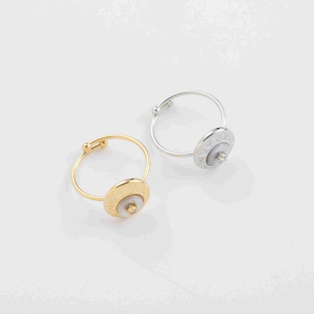 Stainless Steel Ring  Color:Silver