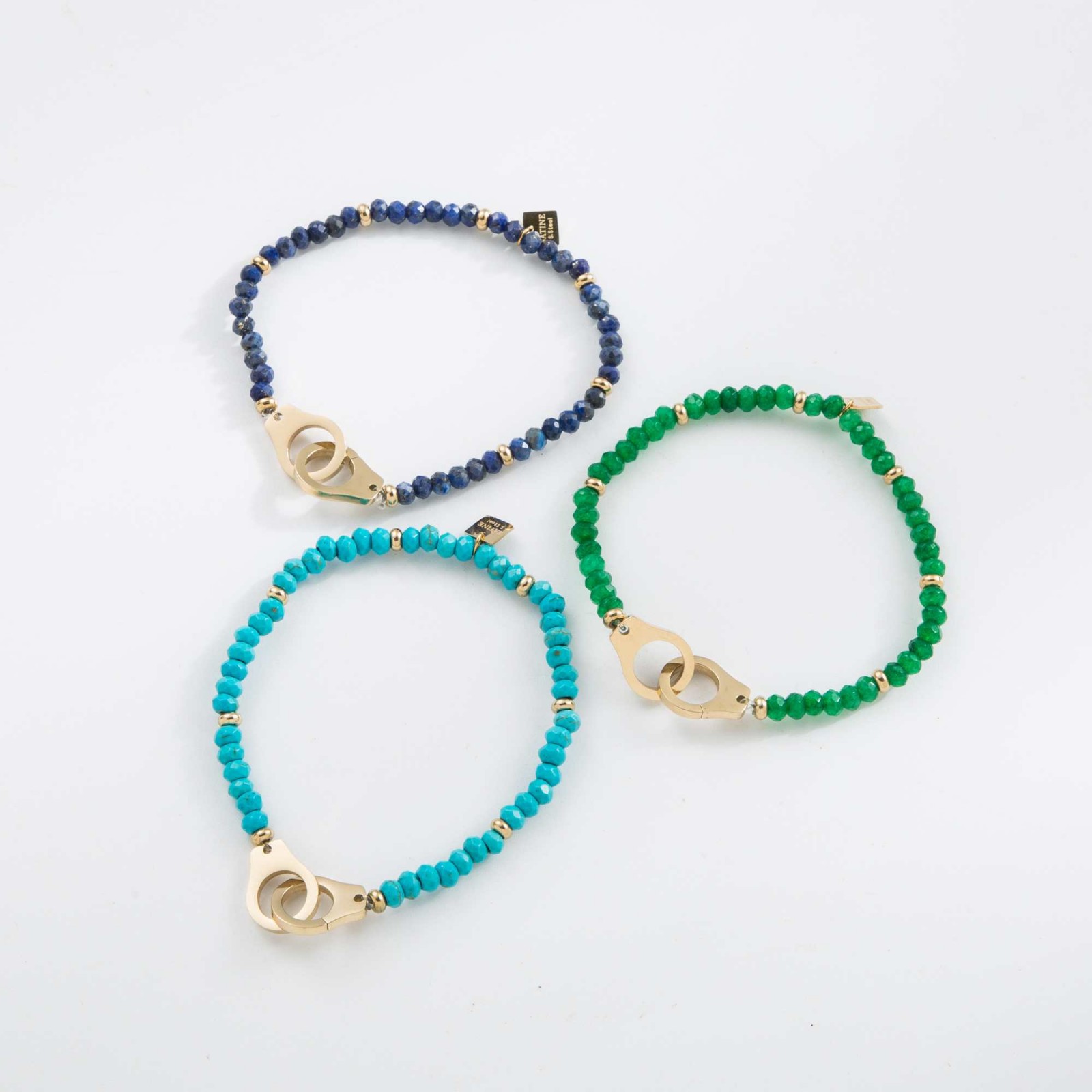 Bracelet chaine Color:Navy Blue