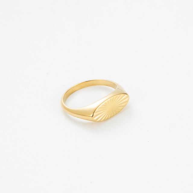 Stainless Steel Ring Color:Gold