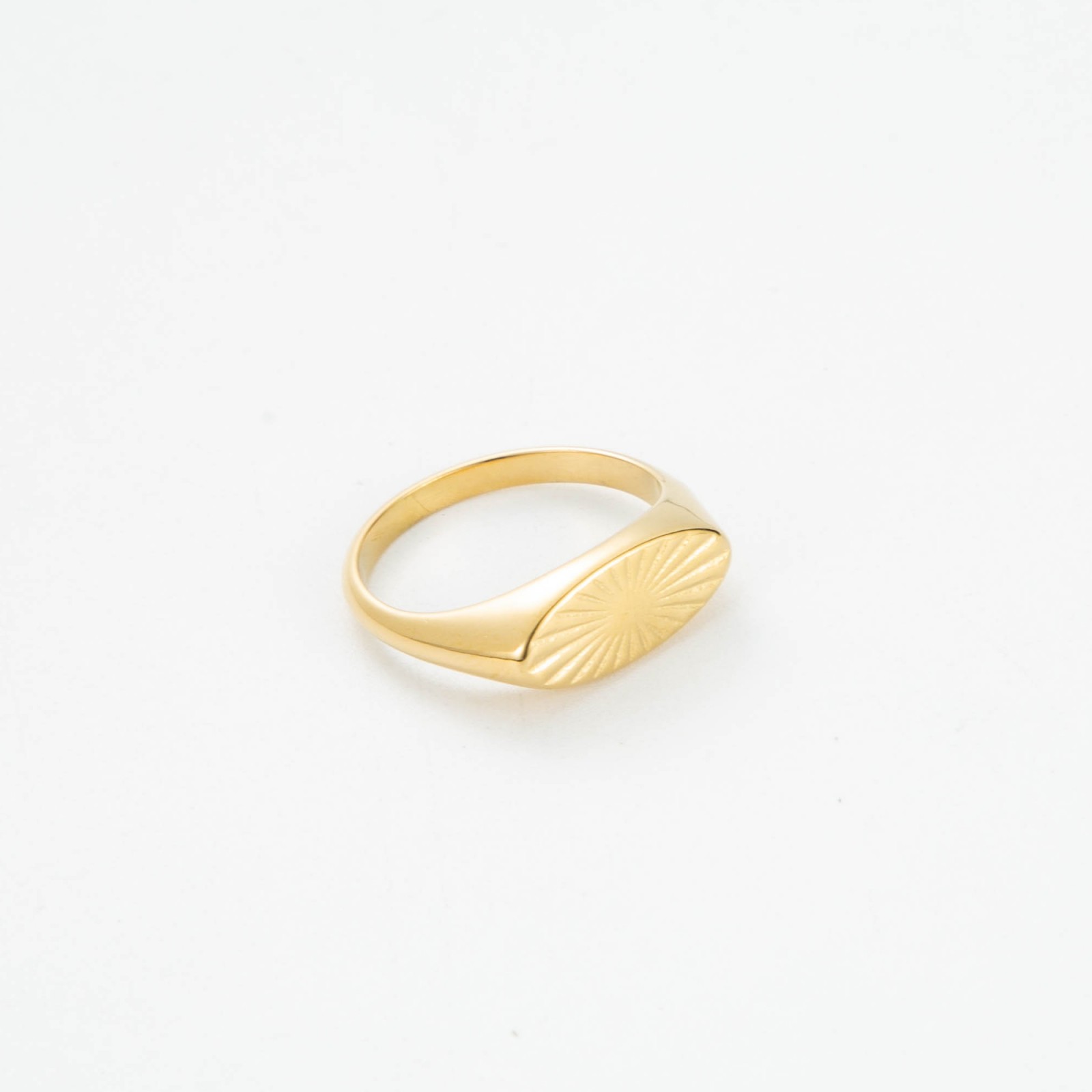 Stainless Steel Ring Color:Gold