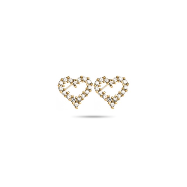 Stainless Steel Smart Earrings Color:Gold