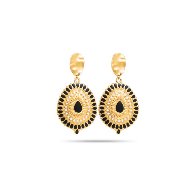 Earrings Color:Black