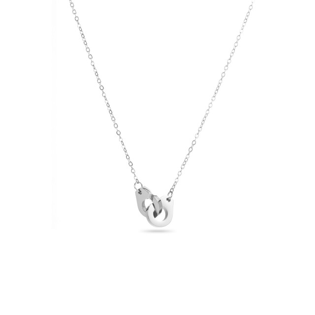 Handcuff Chain Pendant Necklace Color:Silver