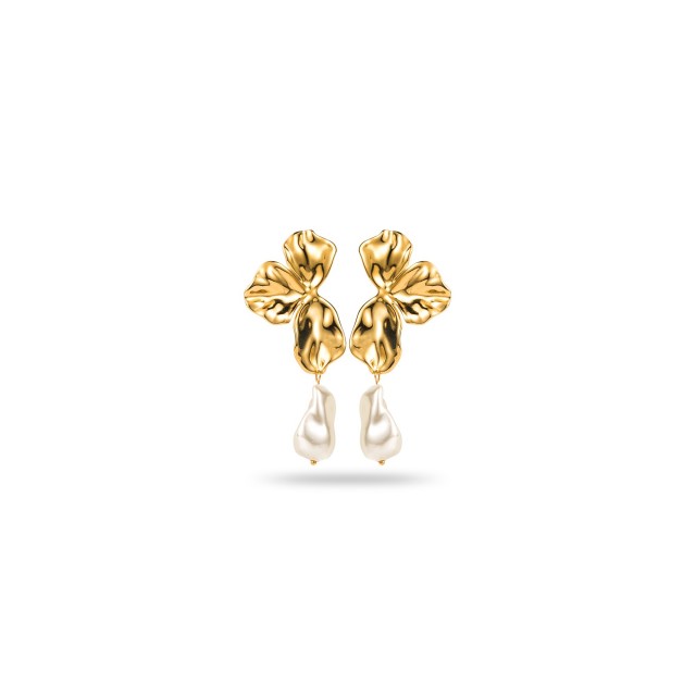 Boucles d'Oreilles Color:Gold