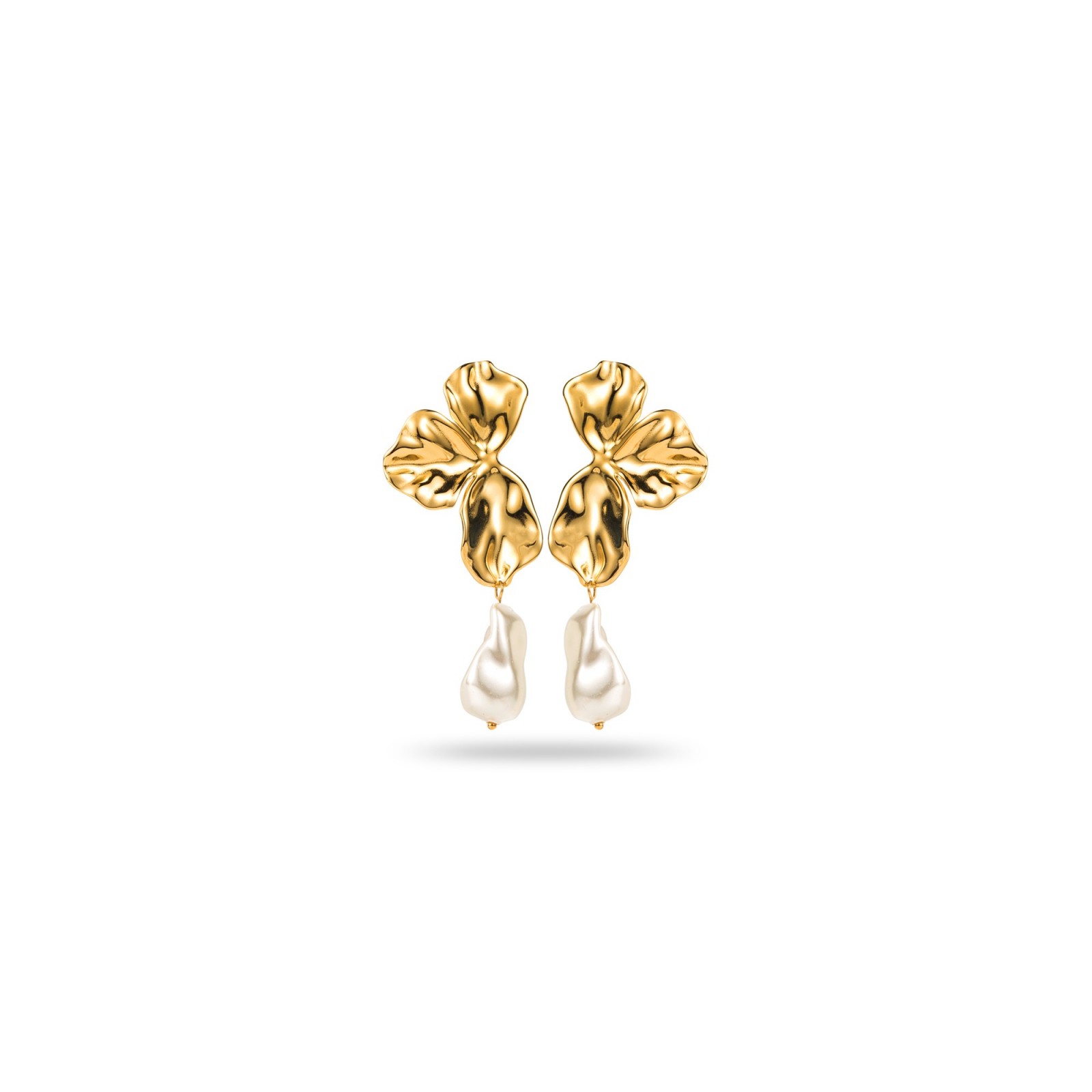 Boucles d'Oreilles Color:Gold