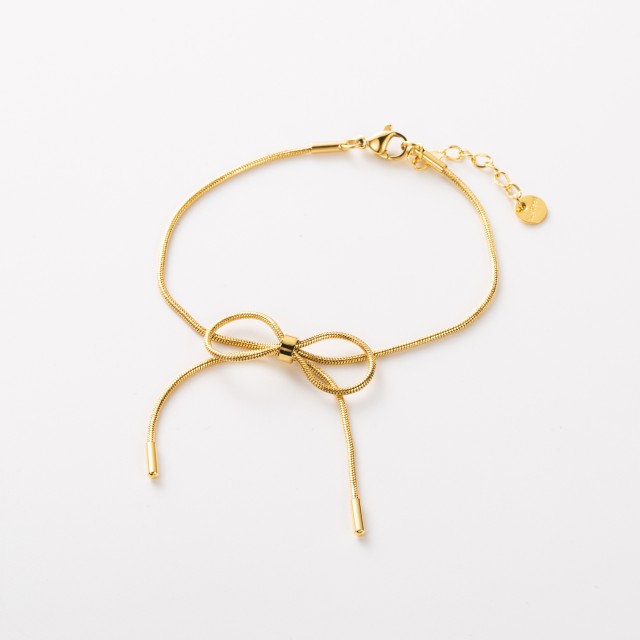 Intertwined Lines Bangle Bracelet