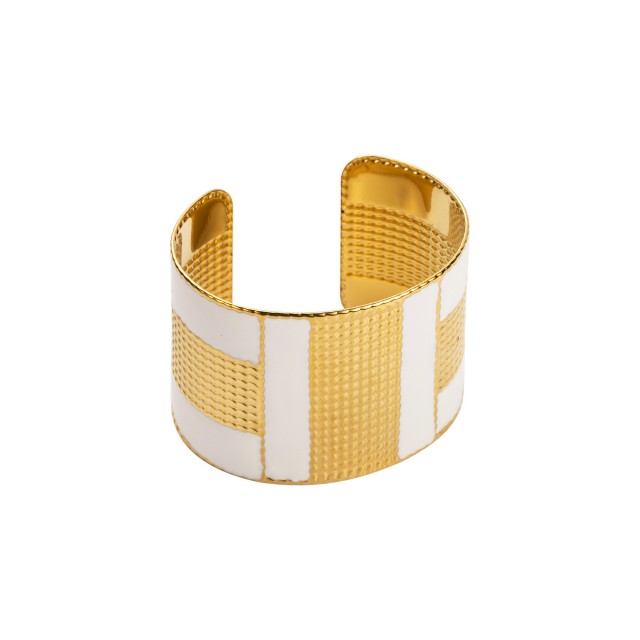 Bracelet Jonc Couleur:Blanc