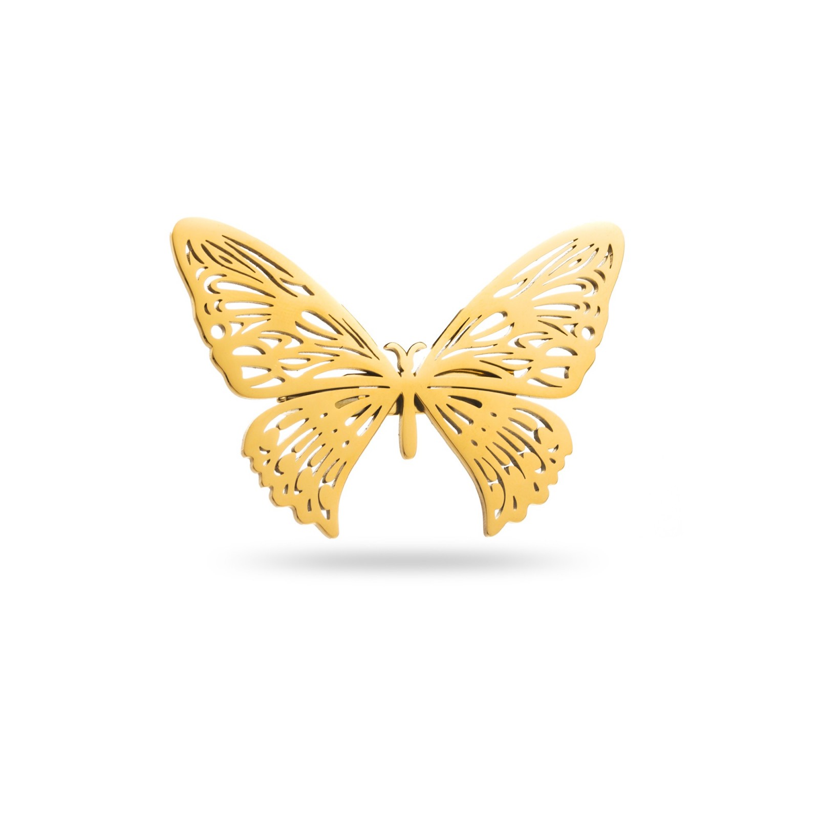 Broche Papillon Couleur:Or