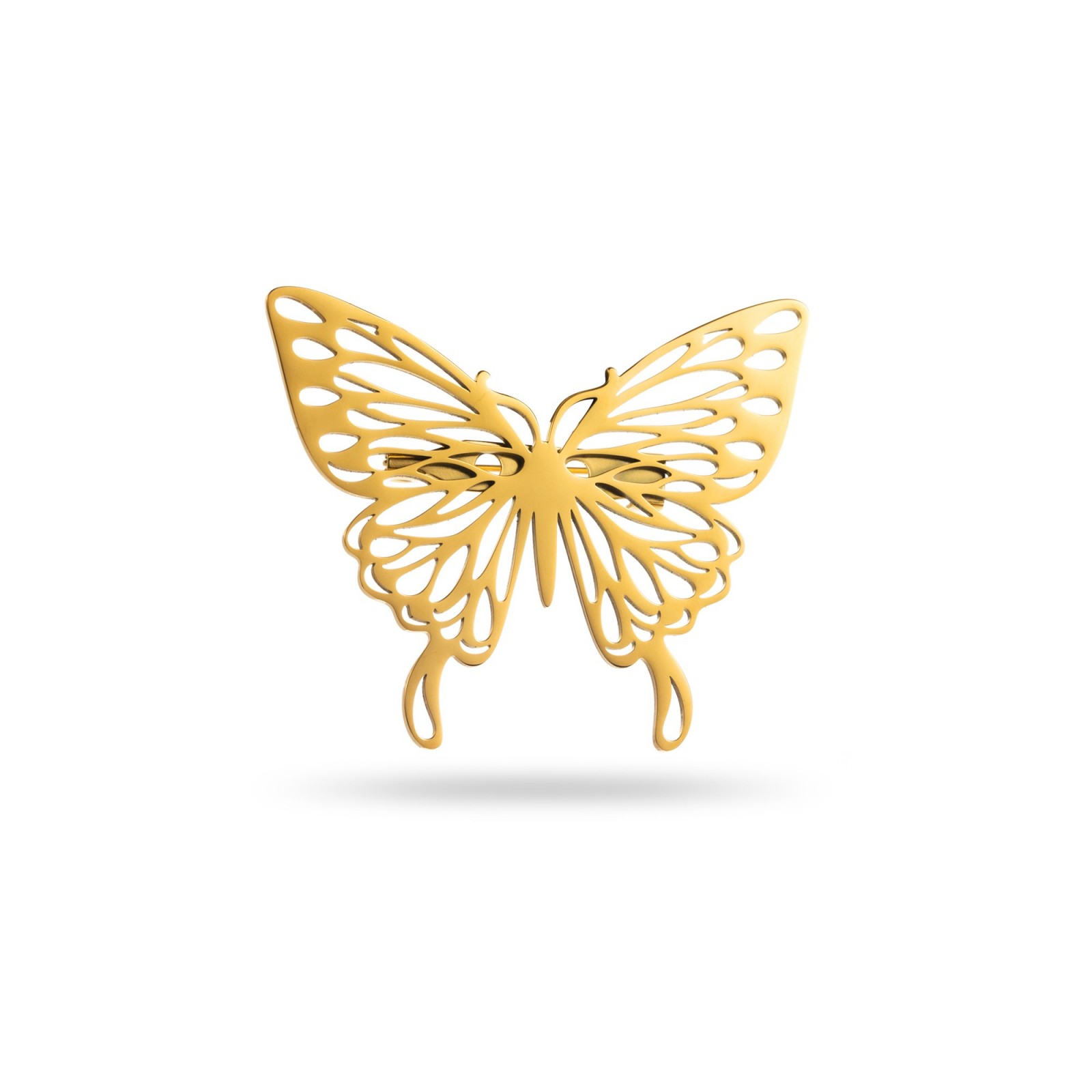 Broche Papillon Couleur:Or