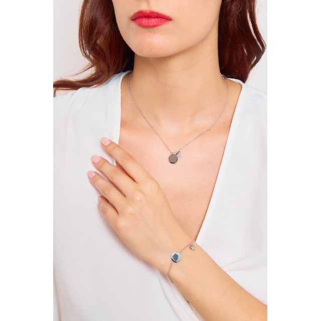 Collier Chaine Fine Pampille Personnalisable