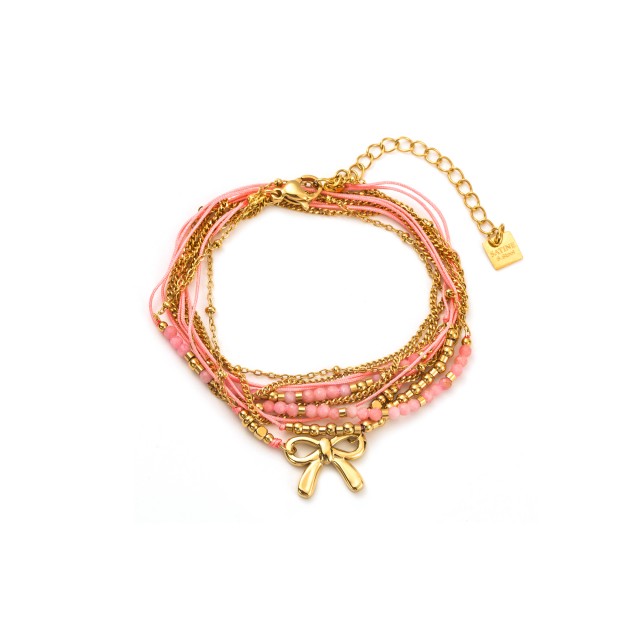 ST08BR-6510 Stone:Pink Qwartz