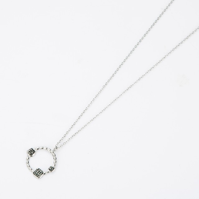 Stainless Steel Necklace (Short)  Color:Silver