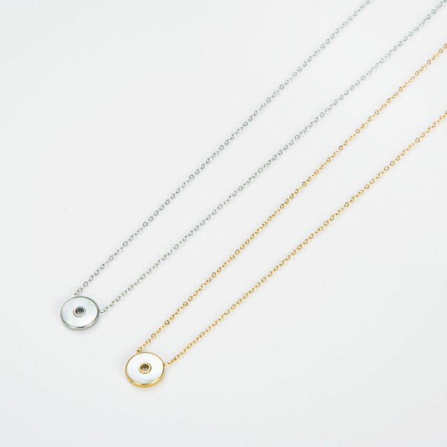 Stainless Steel Short Necklace 