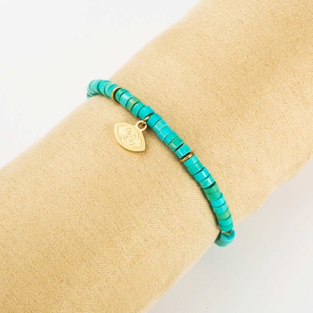 Bracelet Elastique Couleur:Bleu